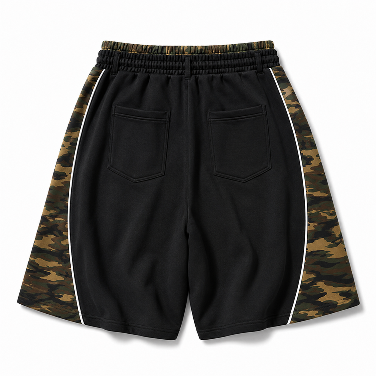 VS - BLACK CAMO SHORTS